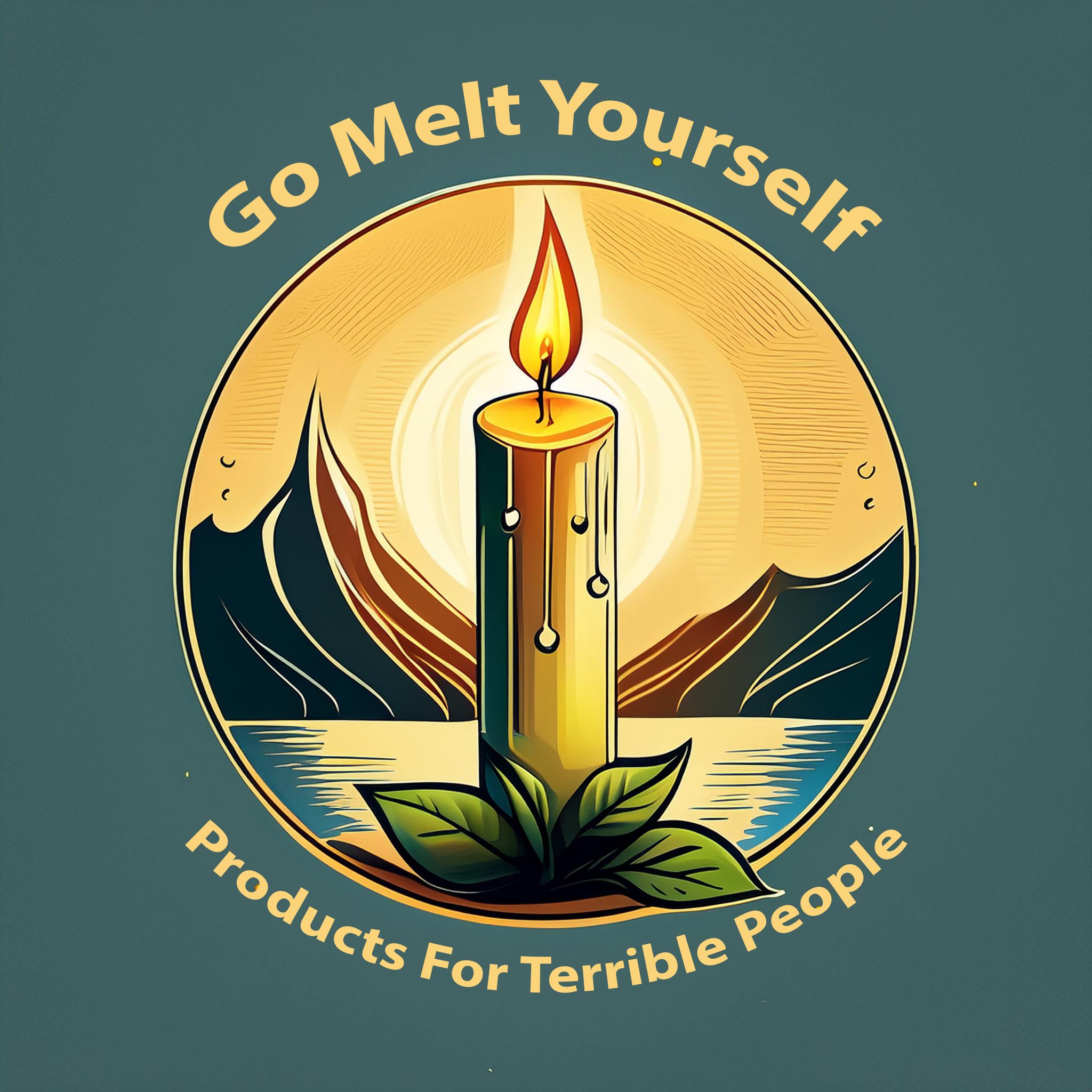 Go Melt Yourself LOGO - Test Batch